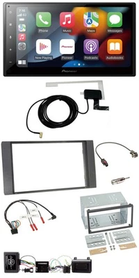 Pioneer Lenkrad USB Bluetooth DAB 2DIN Autoradio für Ford Kuga 08-12 anthrazit - Bild 1 von 4