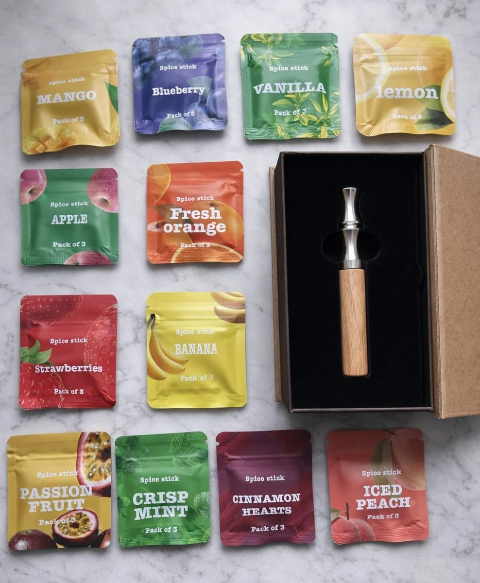 Stress RELIEF Flavoured Air Device Inhaler with 36 Flavour Cores - Premium Set