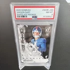 Panini Donruss White Hot Rookies Jaxson Dart #WHR-JXD New York Giants PSA 8