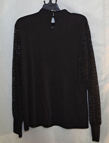 Venus Mesh Black Top Size 1X - Picture 2 of 7