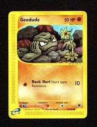 Geodude 110/165 Expedition Base Set Common