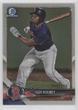 2018 Bowman Chrome Prospects Refractor 80/499 Josh Ockimey #BCP34 5sb