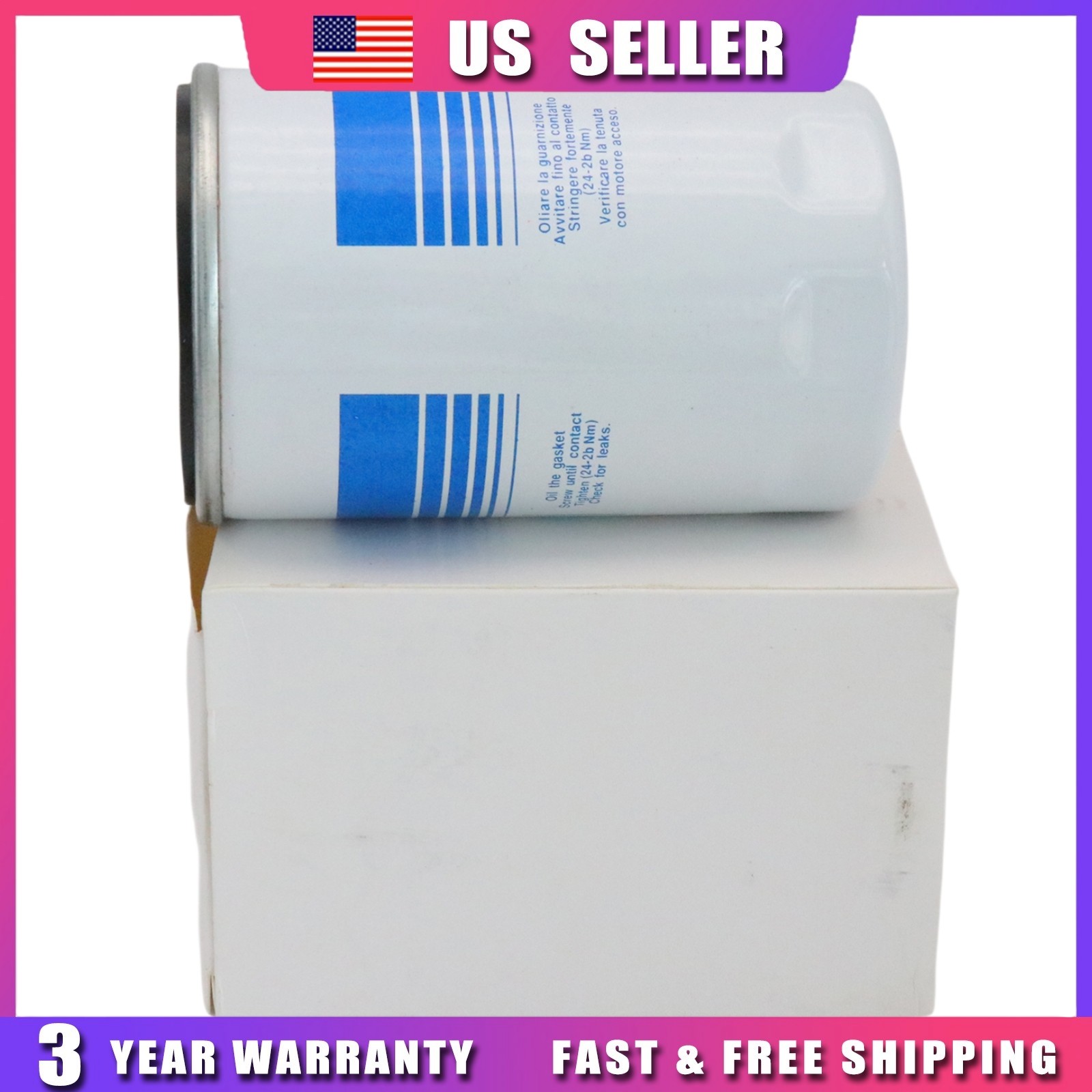 Lamborghini Aventador 1975-1976 Oil filters 4 pcs P/N 07M115561B