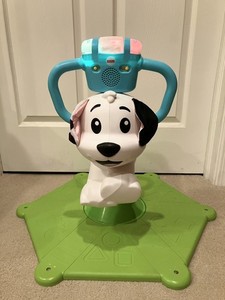 Fisher Price Bounce and Spin Stationary Puppy Ride On Toy Tested Works