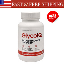 GlycolQ Blood Balance Support Glucose Metabolism Supplement 60 Caps Exp 12/27