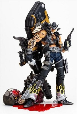 Trigun Gazelle-the-Peacemaker Repaint Version Black Beast figure
