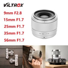 Viltrox 9mm F2.8 15mm 25mm 35mm 56mm F1.7 Autofocus Lens for Fuji X-mount Camera