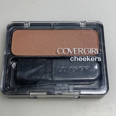 COVERGIRL ~Cheekers Blush # 180 BRICK ROSE. SEALED