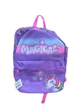Unicorn 16  Pink And Purple Backpack With Sho...