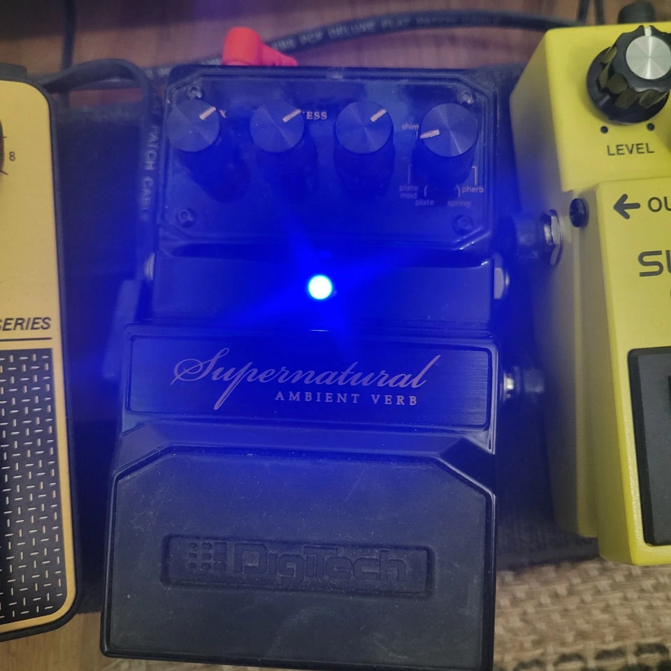DigiTech Supernatural Ambient Reverb Guitar Effects Pedal - Great Condition - Image 2 of 4