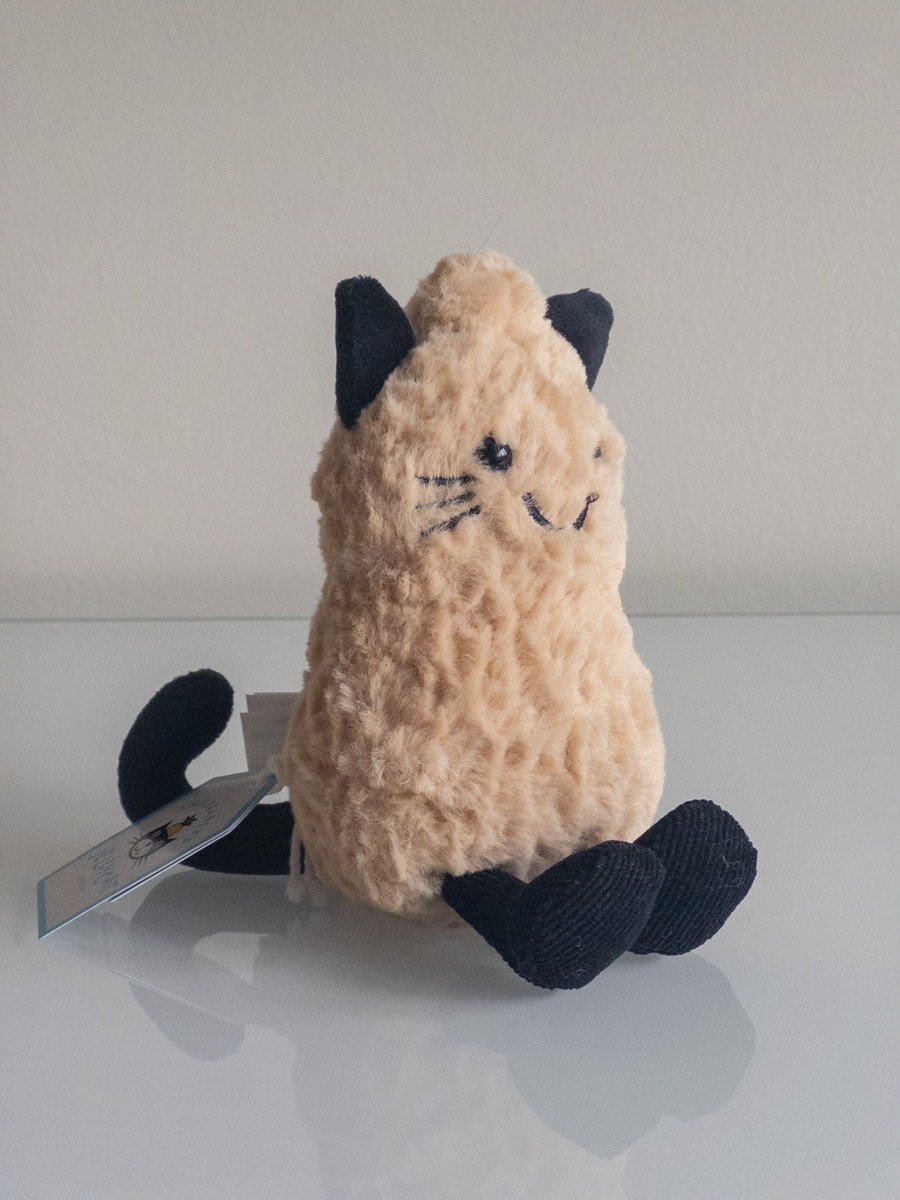 Jellycat Amuseables Peanut Cat - VHTF - SOLD OUT- RARE - NWT | eBay