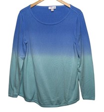 Belle By Kim Gravel Ombre Sweater Large Belle Beach