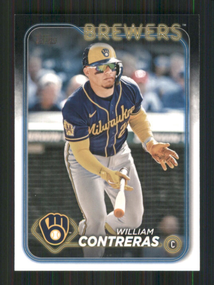 2024 Topps #61 William Contreras Milwaukee Brewers 40456