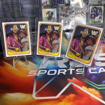 3 1991 Merlin WWF - Randy Savage, Miss Elizabeth #17 Italian