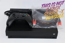 Microsoft XBox One X 1TB Console Video Game System Bundle 4K Ultra HD Black ONEX