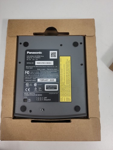 Panasonic CF- VDRRT2 External USB Portable DVD-Rom & CD-R/RW Drive - 第 9/9 張圖片