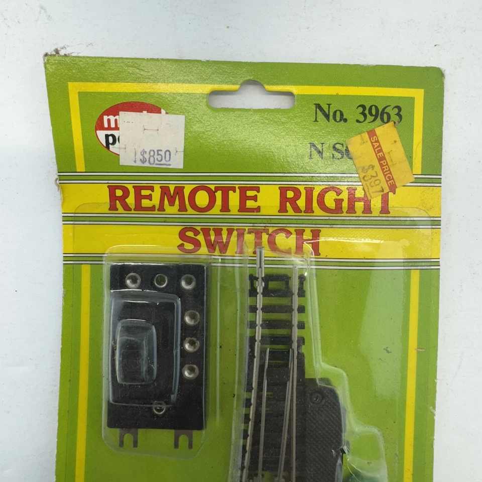 N Scale right hand Model Power #3963 code 80 remote control turnout machine OP - Image 2 of 4