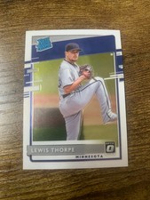 2020 Donruss Optic Lewis Thorpe Rated Rookie #76 Minnesota Twins