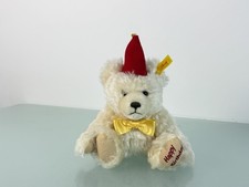 Steiff Animal Teddy Bear 028106 Happy Birthday 22cm Excellent Condition