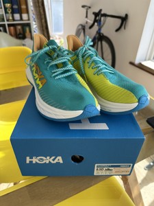 HOKA One Mach 5 Mountain Spring Puffin\'s Bill Blue Shoes Men’s 10.5D US/44 2/3EU Hoka Carbon X3 | eBay UK main image 4