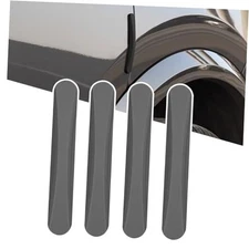 Car Door Anti-Collision Strip,Door Edge Guards Protector Sticker,Silicone Gray