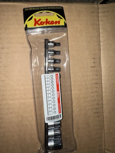 Koken RS2405M/12 1/4 Socket Set 4-14mm, 12 -Point, 12 Pieces