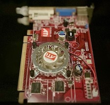 ATI Radeon HD2400 PRO 256 GPU Graphic Video Card DVI VGA S-V. PCI-E Tested