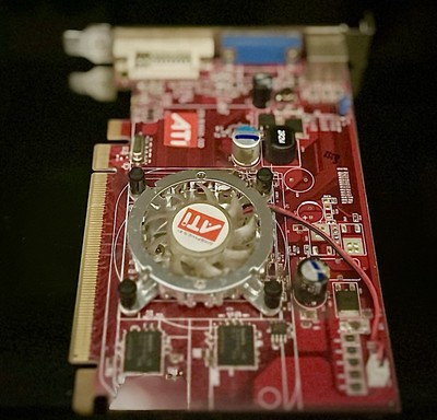 ATI Radeon HD2400 PRO 256 GPU Graphic Video Card DVI VGA S-V. PCI-E Tested 