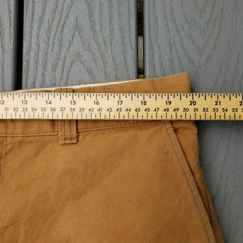Duxbak Pantalone da Caccia Uomo Taglia 40x30 Protezione Spazzola Beige Marrone Birding Distressed - Foto 13 di 15