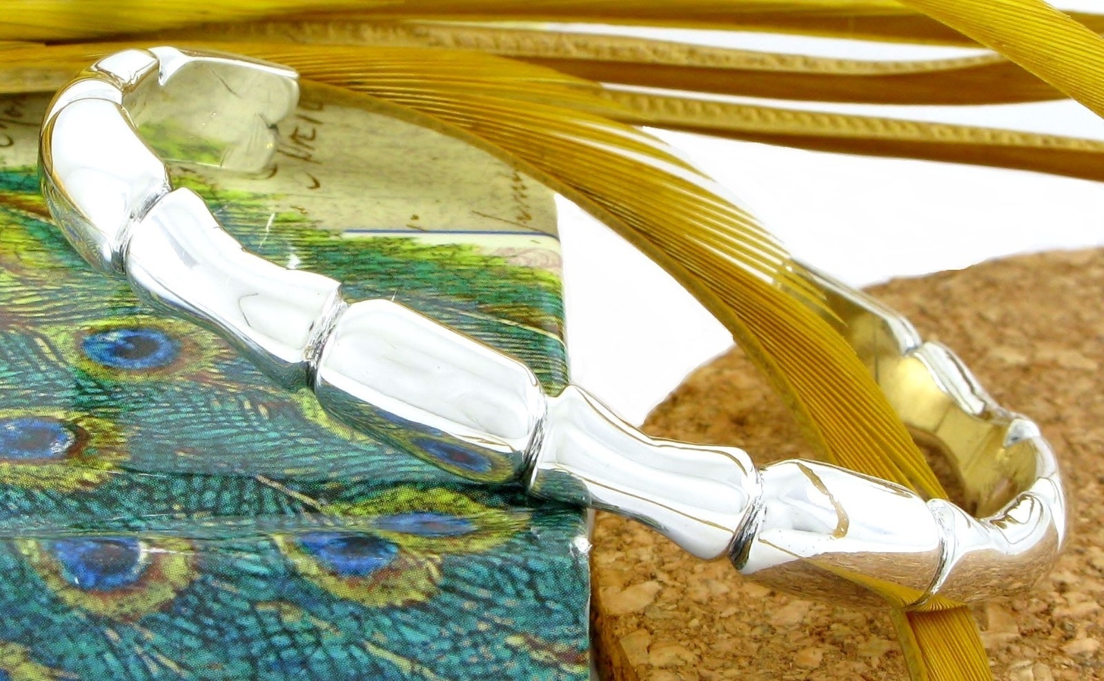 Sterling Silver 925 Solid Geometric Design Cuff B… - image 3