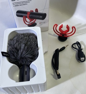boya AI Powered Supercardioid On Camera Microphone 
