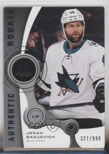 2021 Upper Deck SP Game Used 2005-06 Retro Rookies 327/999 Jonah Gadjovich y0i