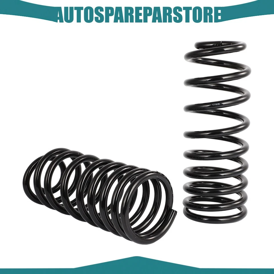 2x muelles helicoidales traseros de velocidad variable izquierda y derecha para Ford Mustang Mercury Capri Foto 3 de 4