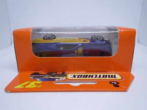 Matchbox '70 Ford Boss Mustang #37 1998 Window Boxed MIB Superfast Vintage MB322 - Picture 9 of 10