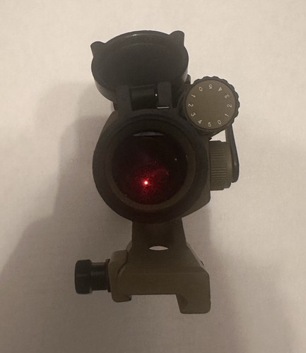 (USED) Lancer Tactical Red Dot Optic WITH CUSTOM ANTI-GLARE SHIELD - Picture 4 of 4