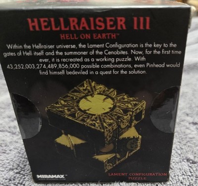HELLRAISER EXCLUSIVE PINHEAD COLLECTION MUST SEE! LIMITED EDITION RARE! NEW!!!!!