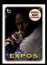 2019 Topps Archives 50th Anniversary of the Expos Blue Foil Rondell White