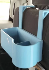 Car Headrest Cup Holder – Universal Backseat Drink Holder Adjustable Mount