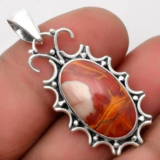 Natural Noreena Jasper 925 Sterling Silver Pendant Jewelry P-1249