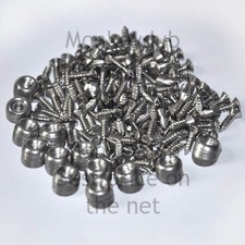 VW Bay Split Screen Camper Van T2  INTERIOR PANEL Trim Slotted Screws & Cups - 