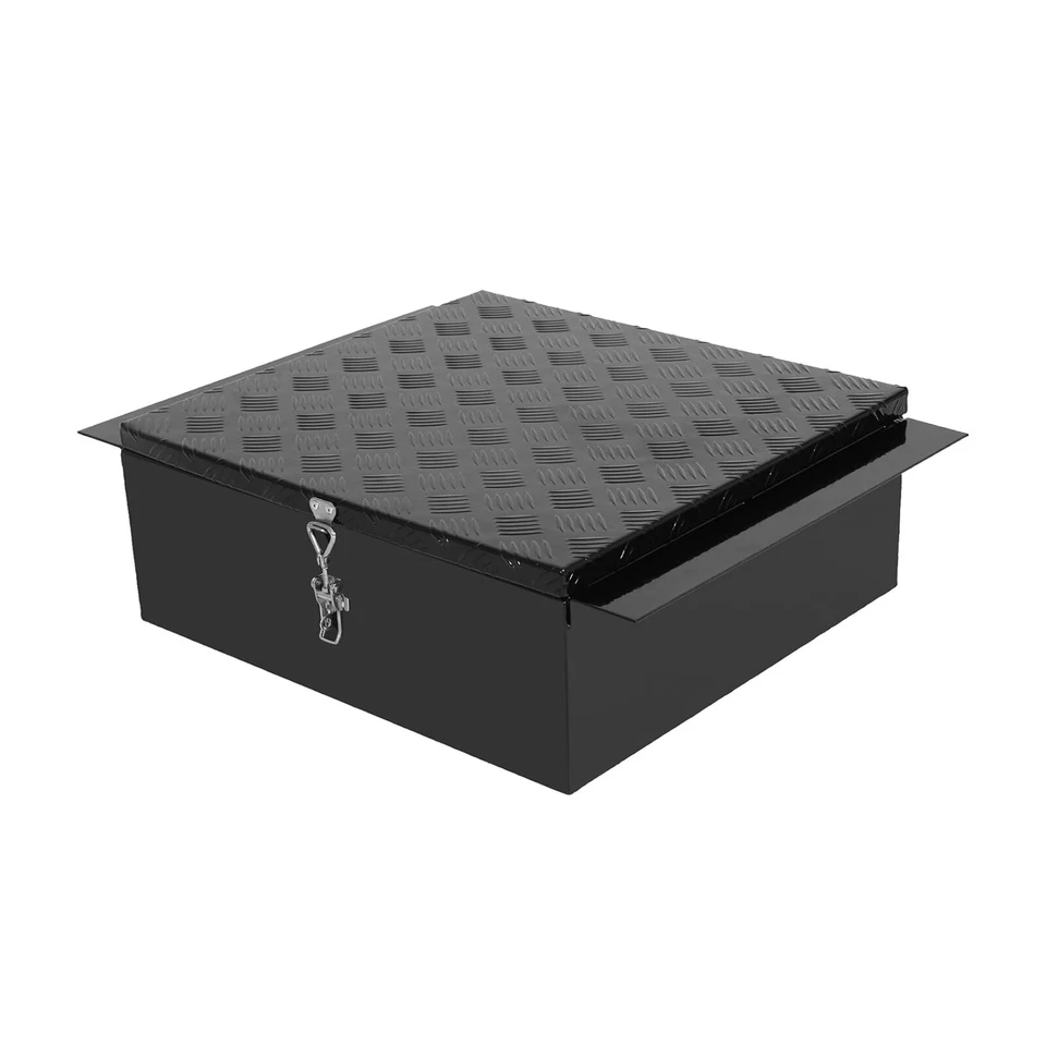 Caja de herramientas de almacenamiento de rieles de marco de camión de 30"X22"X9" Heay Duty con pestillo ajustable Foto 2 de 4