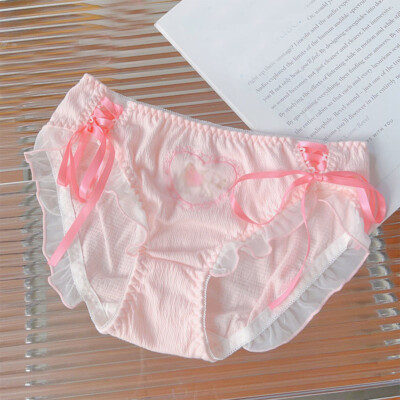New Japanese Mori Girls Underwear Panties Briefs Lolita Cute Students Underpants