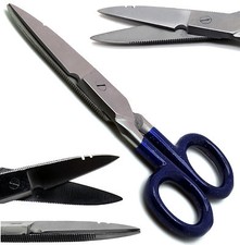 Electrician Blue Scissors 5.25" Cutting Stripping Wires Repair Universal Tools