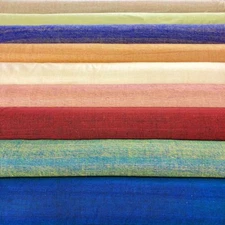 Silk Matka Fabric 100% Silk Linen 54" Wide Sold BTY Garments Apparel Many Colors