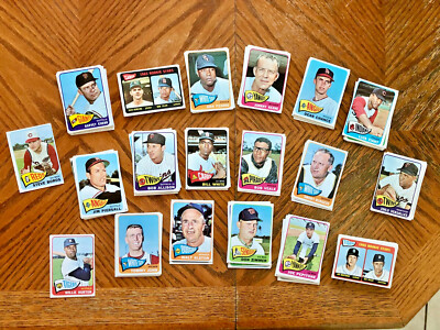 1965 Topps Baseball Cards #102-364, SAVE!  Buy 2-10% Off, 3-15% Off, 4-20% Off