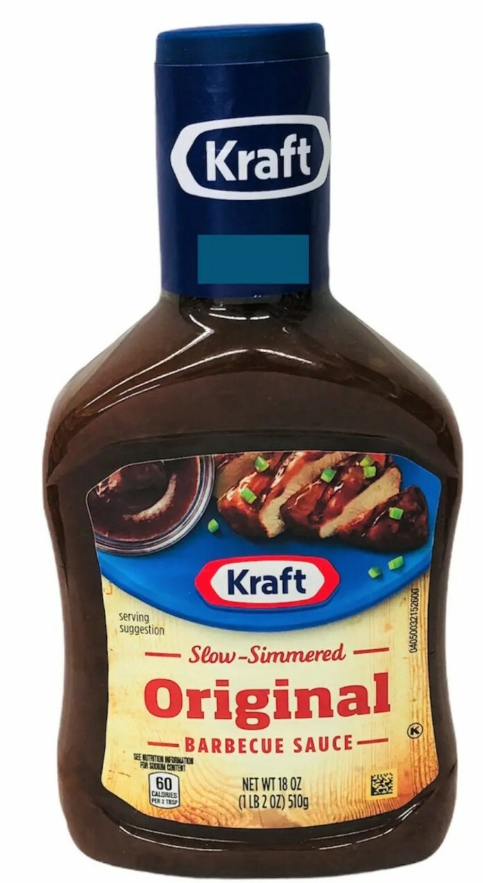 Lot Of 4 Kraft Original Barbecue Sauce, Slow Simmered BBQ 18 oz