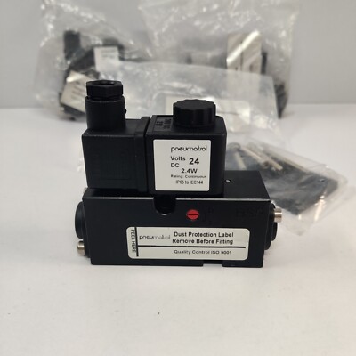 Pneumatrol R2518PKS0B Reflex Solenoid Namur Valve 24VDC Direct Mounting REFLEX