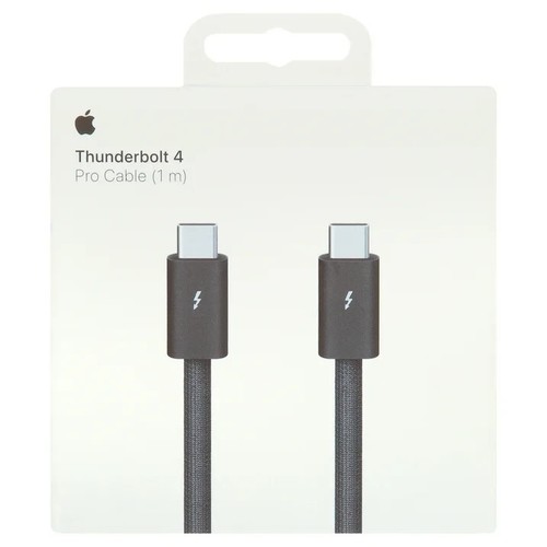 Apple - Thunderbolt 4 (USB-C) Pro Cable 1m MU883AM/A Model A2804 - Picture 5 of 5