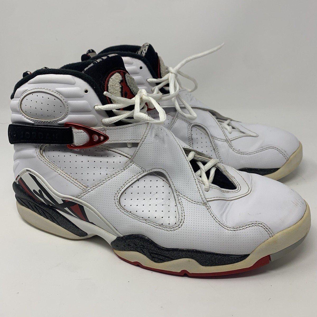 Size 10 Nike Air Jordan 8 Retro Alternate Sneaker 305381-104 Jordan 8 Retro  main image 4