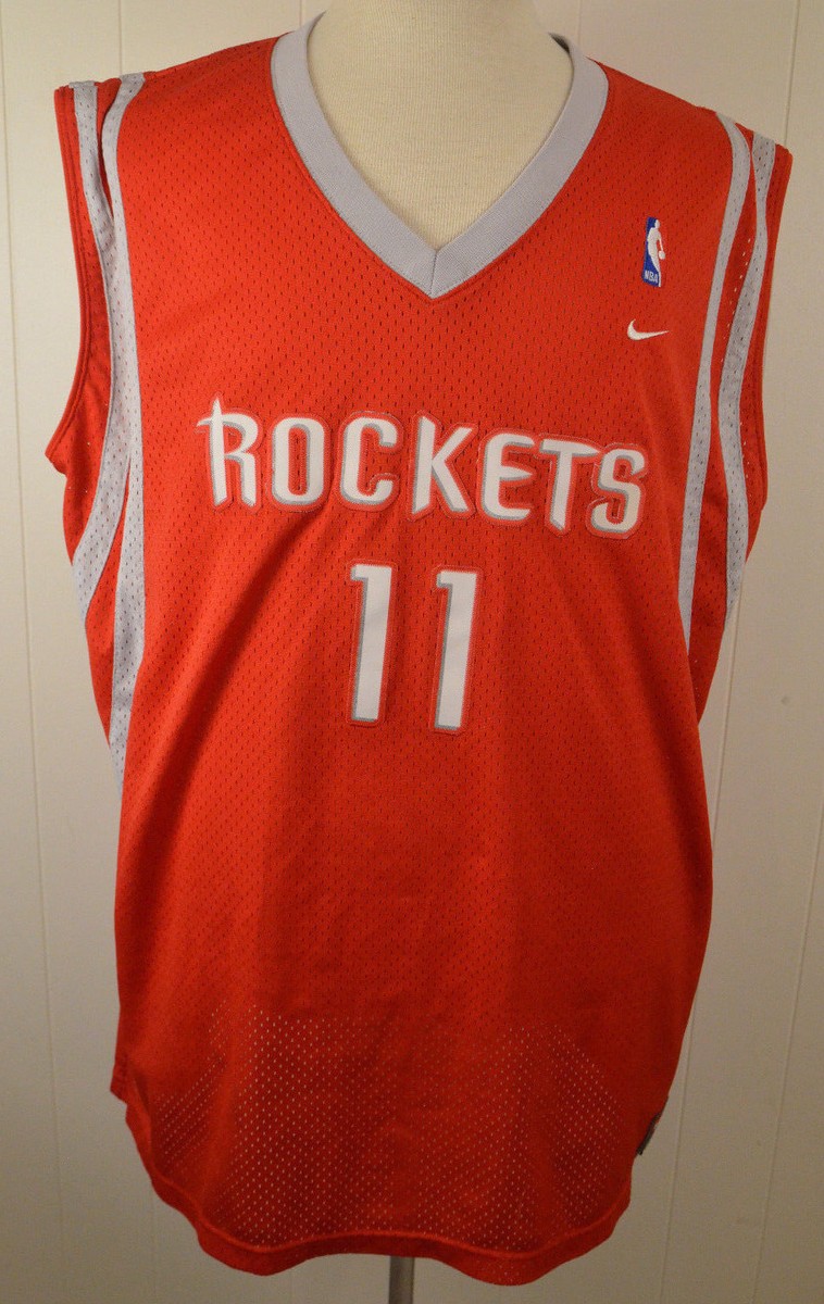 Nike Houston Rockets #11 Yao Ming NBA Basketball Jersey 3XL Red